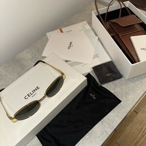 🖤 Celine Sunglasses 🕶️ *Worn Once* All Accessories Included 🖤 Brand New 🕶️